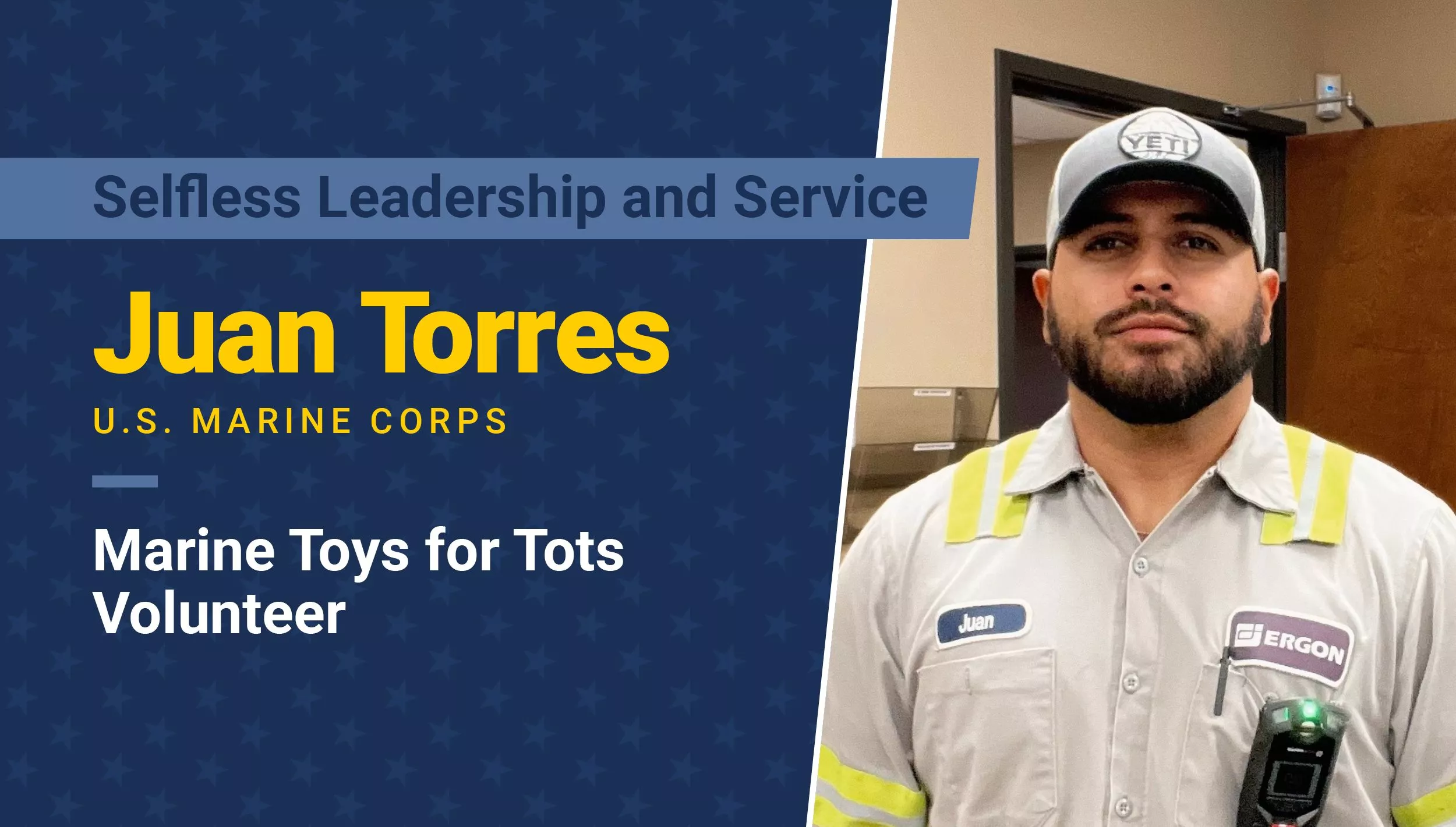 Veterans Day Profile: Juan Torres, Selfless Leadership and Service