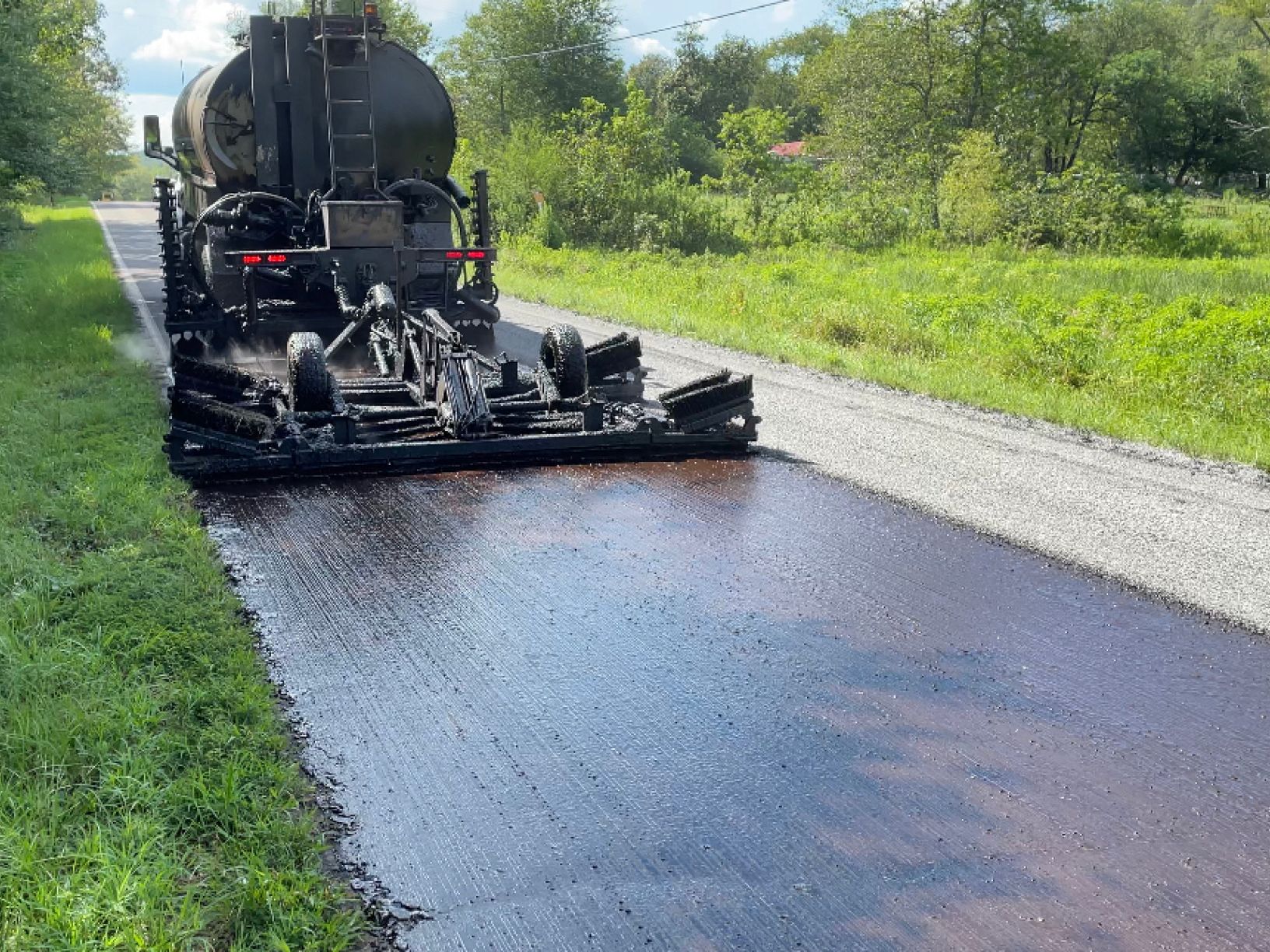 Data-Driven Cape Seal Application Brings Pulaski County’s Roads to a Higher Standard